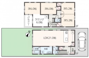 新築戸建　宝塚市中筋山手2丁目